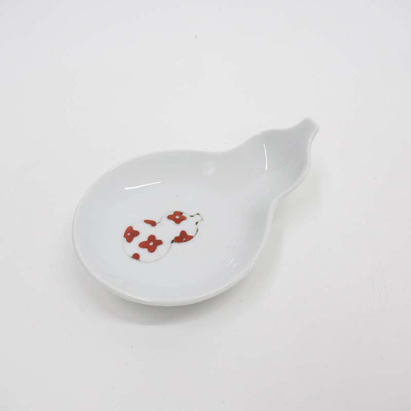 福ひさご皿　（小花）